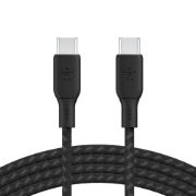Image de Belkin BOOST CHARGE câble USB 2 m USB 2.0 USB C Noir (CAB014BT2MBK)