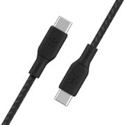 Image de Belkin BOOST CHARGE câble USB 2 m USB 2.0 USB C Noir (CAB014BT2MBK)