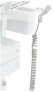 Image de Ergotron Cordon spiralé pour SV de remplacement (LiFe), EU Cordon d'alimentation - Blanc (97-917)