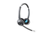 Image de Cisco 562 Casque Sans fil Arceau Bureau/Centre d'appels USB Type-A Bluetooth Noir, Gris (CP-HS-WL-562-M-EU=)