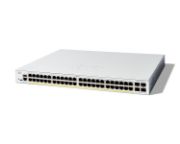 Image de Cisco Catalyst 1300-48P-4X Managed, 48 Port GE, PoE, 4x10GE SFP+, Limited Lifetime Protection Switch - Blanc (C1300-48P-4X)