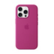 Image de Apple Coque en silicone avec MagSafe pour iPhone 16 Pro - Fuchsia (MYYN3ZM/A)