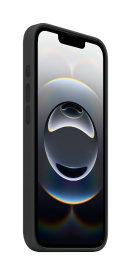 Image de Apple Coque en silicone pour iPhone 16e – Noir (MD3N4ZM/A)