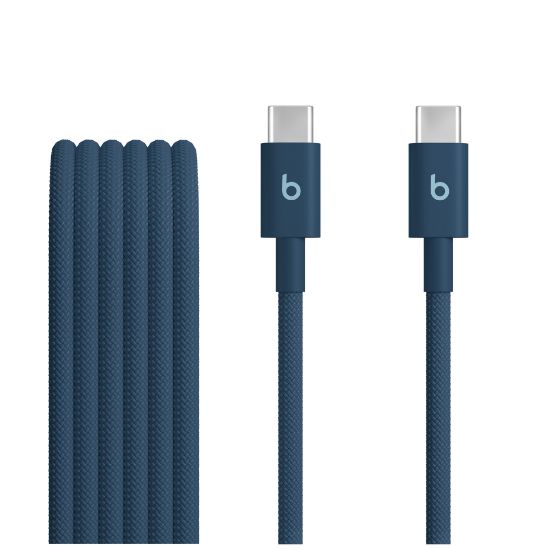 Image de Apple Beats Câble USB - Marine (MDGE4ZM/A)