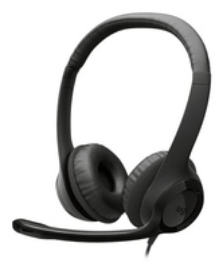 Image de Logitech H390 USB Casque - Noir (981-001576)