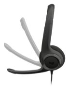 Image de Logitech H390 USB Casque - Noir (981-001576)