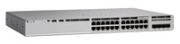 Image de Cisco Catalyst 9200L 24-port 8xmGig, 16x1G, 2x25G, PoE+, Network Essentials Switch - Gris (C9200L-24PXG-2Y-E)