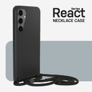 Image de OtterBox React Series Necklace Case pour Galaxy S24+, Black - Noir (77-94738)