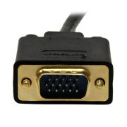Image de StarTech.com Adaptateur Mini DisplayPort vers VGA - Câble Display Port Mâle VGA Mâle 1920x1200 - Noir 4,5m (MDP2VGAMM15B)