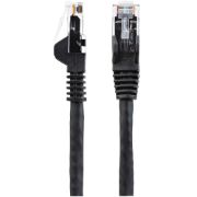 Image de StarTech.com câble de réseau Noir 3 m Cat6 U/UTP (UTP) (N6LPATCH3MBK)