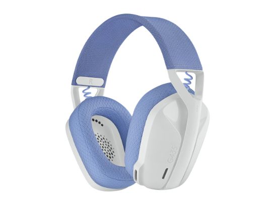Image de Logitech G G435 Casque - Blanc,Lilas (981-001074)