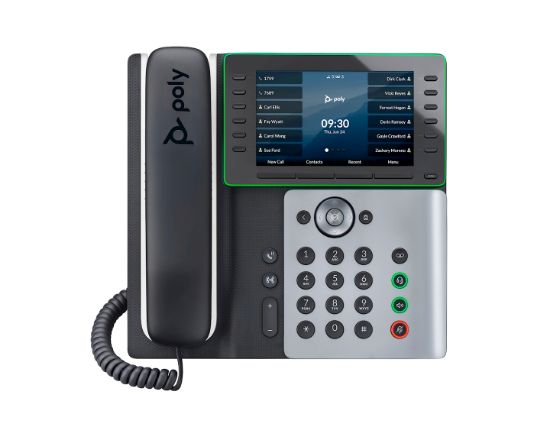 Image de HP Poly Téléphone IP Poly Edge E550 compatible PoE (82M91AA)