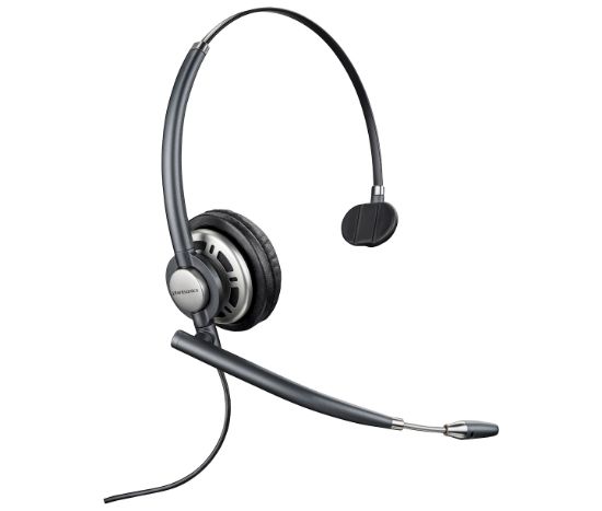 Image de HP Poly Micro-casque Poly EncorePro HW710 Une seule oreillette + étui de transport + déconnexion rapide (8R708AA)
