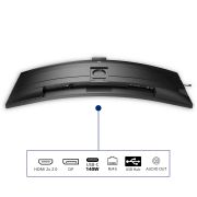 Image de Philips écran plat de PC 124 cm (48.8") 5120 x 1440 pixels Dual QHD LCD Noir (49B2U6900CH/00)