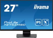 Image de iiyama ProLite écran plat de PC 68,6 cm (27") 1920 x 1080 pixels Full HD LED Écran tactile Noir (T2752MSC-B1)