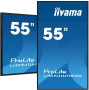 Image de iiyama Écran d'affichage dynamique En forme de kiosk 138,7 cm (54.6") LCD 500 cd/m² 4K Ultra HD Noir Intégré dans le processeur 24/7 (LH5541UHS-B2)