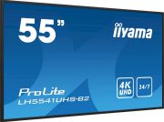 Image de iiyama Écran d'affichage dynamique En forme de kiosk 138,7 cm (54.6") LCD 500 cd/m² 4K Ultra HD Noir Intégré dans le processeur 24/7 (LH5541UHS-B2)