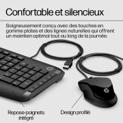 Image de HP Pavilion clavier Souris incluse Universel USB Noir (9DF28AA#AC0)