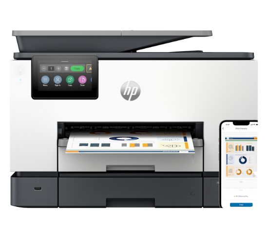 Image de HP OfficeJet Pro 9130b Sans fil All-in-One Couleur Imprimante, Impression recto-verso; copieur, scanner (4U561B)