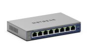 Image de NETGEAR GS108Ev4 Non-géré L2/L3 Gigabit Ethernet (10/100/1000) Gris (GS108E-400EUS)