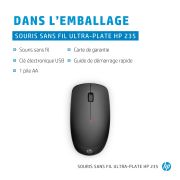 Image de HP Souris sans fil ultra-plate 235 (4E407UT#AC3)