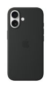 Image de Apple Coque en silicone avec MagSafe pour iPhone 16 - Noir (MYY13ZM/A)