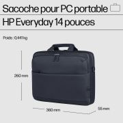 Image de HP Sacoche pour PC portable Everyday 14 pouces (A08JVAA)