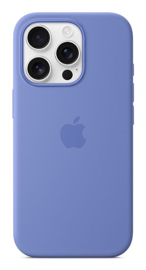 Image de Apple Coque en silicone avec MagSafe pour iPhone 16 Pro - Bleu pervenche - Violet (MDG14ZM/A)