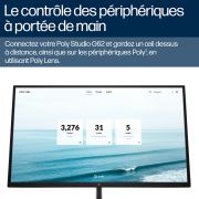 Image de HP Poly Système de visioconférence Poly Studio G62 avec kit de plaque de montage (A01KCAA)