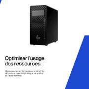 Image de HP Z2 TWR G1i Ultra9 285K vPro Enterprise 24 cores - 64 GB - DDR5 Intel Core Ultra 9 64 Go DDR5-SDRAM 1 To SSD Windows 11 Pro Tower Station de travail AI Workstation, AI PC Noir (A40T8ET)