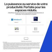 Image de HP Z2 Mini G1i Intel Core Ultra 7 265K 32 Go DDR5-SDRAM 1 To SSD NVIDIA RTX A1000 Windows 11 Pro Mini PC Station de travail AI Workstation, AI PC Noir (B76Q5ET#UUG)