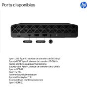 Image de HP ProDesk 4 Mini G1i Wolf Pro Security Edition Intel Core Ultra 7 265T 16 Go DDR5-SDRAM 512 Go SSD Windows 11 Pro Mini PC AI PC Noir (A10MDEA)