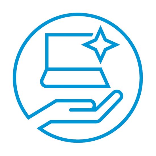 Image de HP Carbon Emissions Sync – Service To the Door avec utilisation pour client léger (UK8R8E)