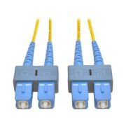 Image de Eaton Tripp Lite series Duplex Singlemode 9/125 Fiber Patch Cable (SC/SC), 10m (33 ft.) Câble de fibre optique - Bleu,Jaune (N356-10M)
