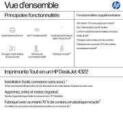 Image de HP DeskJet 4322 Sans fil All-in-One Couleur Imprimante (A24HNB)