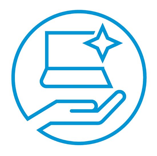 Image de HP Carbon Emissions Sync – Service To the Door avec utilisation pour station de travail mobile (U54BWE)