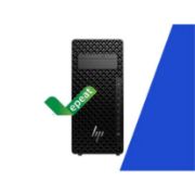 Image de HP Z2 TWR G1i U7265K 64GB/1TB PC BESgl Intel Core Ultra 7 265K 64 Go DDR5-SDRAM NVIDIA RTX 2000 Ada Windows 11 Pro Tower Station de travail AI Workstation, AI PC (D4KV8ET#UUG)