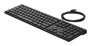 Image de HP 320K clavier Bureau USB Noir (4E806AV)