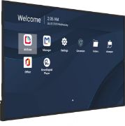 Image de Viewsonic Écran d'affichage dynamique Écran plat de signalisation numérique 190,5 cm (75") LCD Wifi 500 cd/m² 4K Ultra HD Noir Intégré dans le processeur Android 14 24/7 (CDE7531-1C)