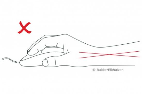 Image de BakkerElkhuizen Evoluent4 Mouse Small Wireless (Right Hand) (BNEEVR4SW)