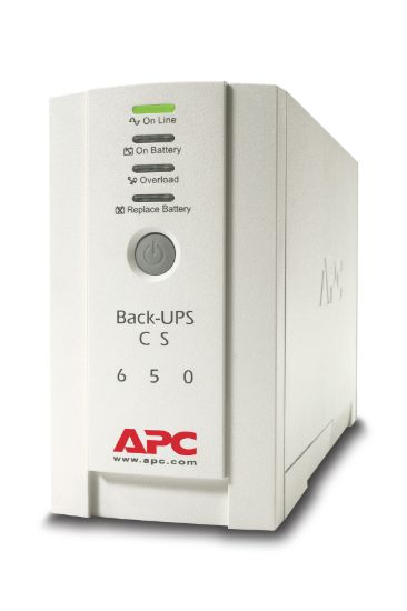 Image de APC Back-UPS - Alimentation de secours, 650 VA, 4 sorties C13, USB (BK650EI)