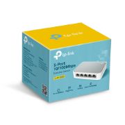 Image de TP-Link TL-SF1005D Géré Fast Ethernet (10/100) Blanc (TL-SF1005D V15)