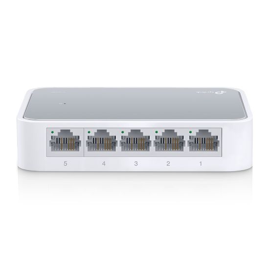 Image de TP-Link TL-SF1005D Géré Fast Ethernet (10/100) Blanc (TL-SF1005D V15)