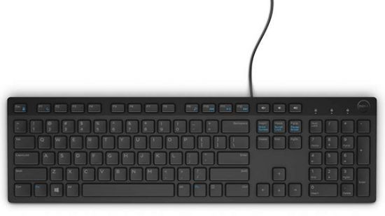 Image de DELL KB216 clavier Universel USB AZERTY Belge Noir (580-ADHB)