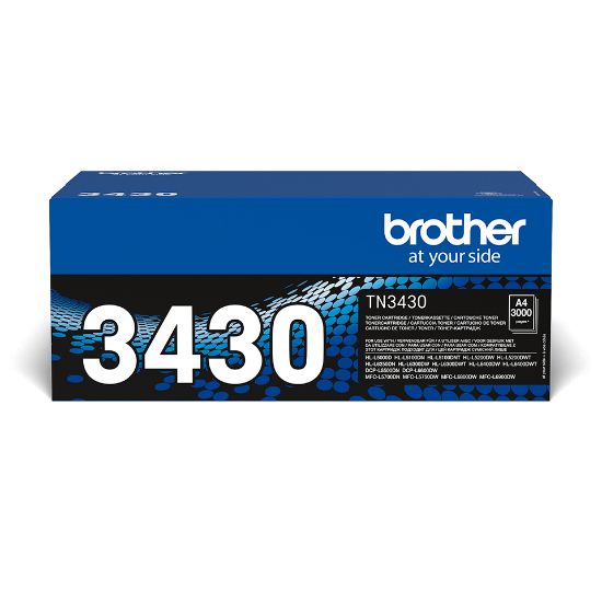 Image de Brother - Cartouche de toner originale – Noir (TN-3430)