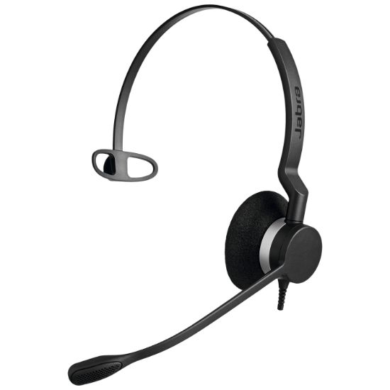 Image de Jabra Biz 2300 Casque Avec fil Arceau Bureau/Centre d'appels Noir (2303-820-104)