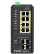 Image de Zyxel RGS200-12P Géré L2 Gigabit Ethernet (10/100/1000) Connexion Ethernet, supportant l'alimentation via ce port (PoE) Noir (RGS200-12P-ZZ0101F)