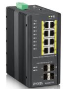 Image de Zyxel RGS200-12P Géré L2 Gigabit Ethernet (10/100/1000) Connexion Ethernet, supportant l'alimentation via ce port (PoE) Noir (RGS200-12P-ZZ0101F)