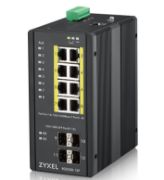 Image de Zyxel RGS200-12P Géré L2 Gigabit Ethernet (10/100/1000) Connexion Ethernet, supportant l'alimentation via ce port (PoE) Noir (RGS200-12P-ZZ0101F)