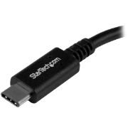 Image de StarTech.com Adaptateur USB-C vers USB-A de 15cm, USB 5Gbps, 3A, Convertisseur USB-C Mâle vers USB-A Femelle, Certifié USB-IF - Compatible Thunderbolt (USB31CAADP)